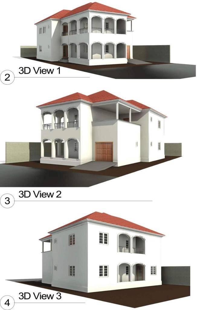 INCOMPLETE FOUR BEDROOMS HOUSE FOR SALE AT TUJERENG ESTATE ONE COMPOUND FROM THE HIGHWAY 