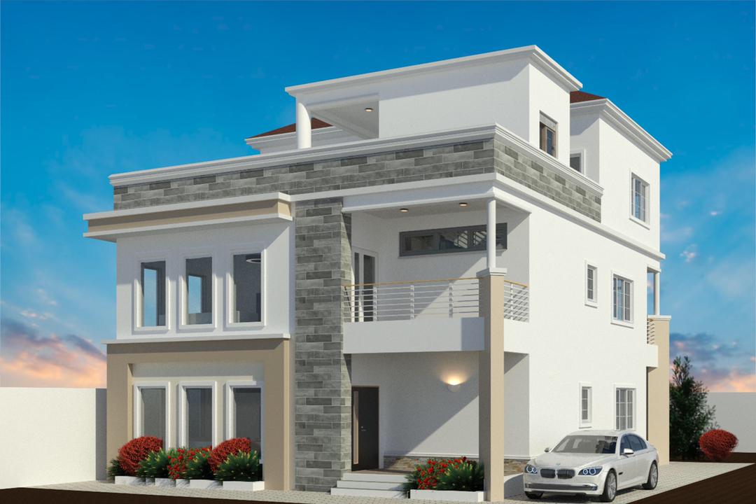 NEW BUILT MANSION FOR SALE AT BRUSUBI PHASE 1 FOUR BEDROOMS HOUSE 